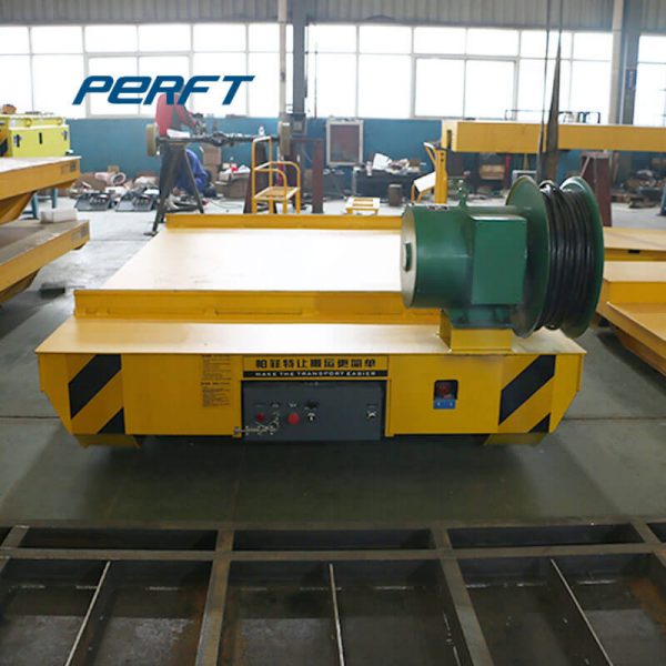 China Steerable Cable Rail Transfer Cart Manufacturer